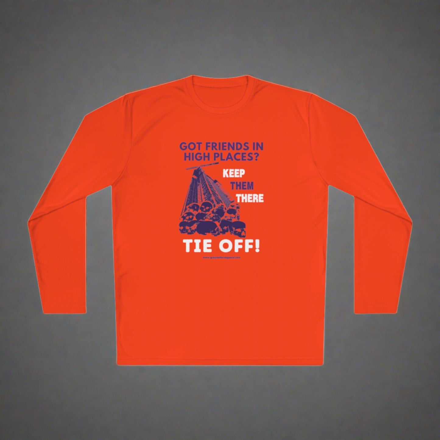 'Tie Off' Lightweight Performance Long Sleeve Tee