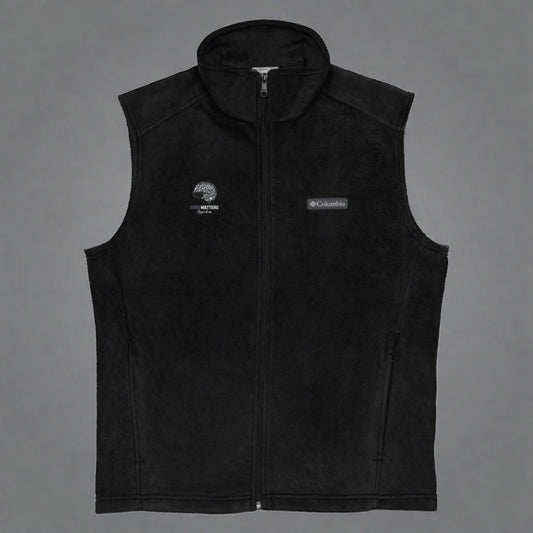 Men’s Columbia Fleece Vest with Logo