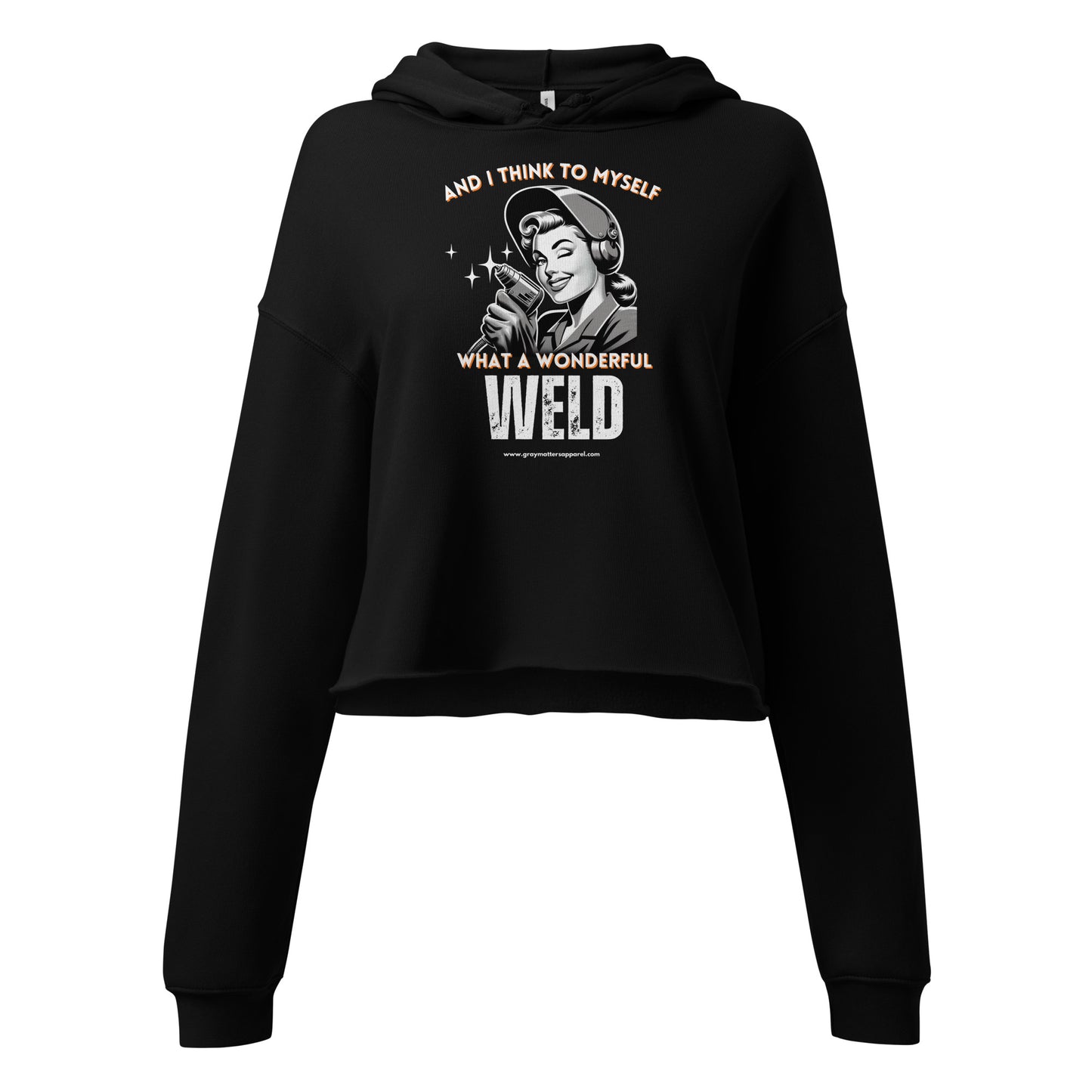Women's Crop Hoodie
