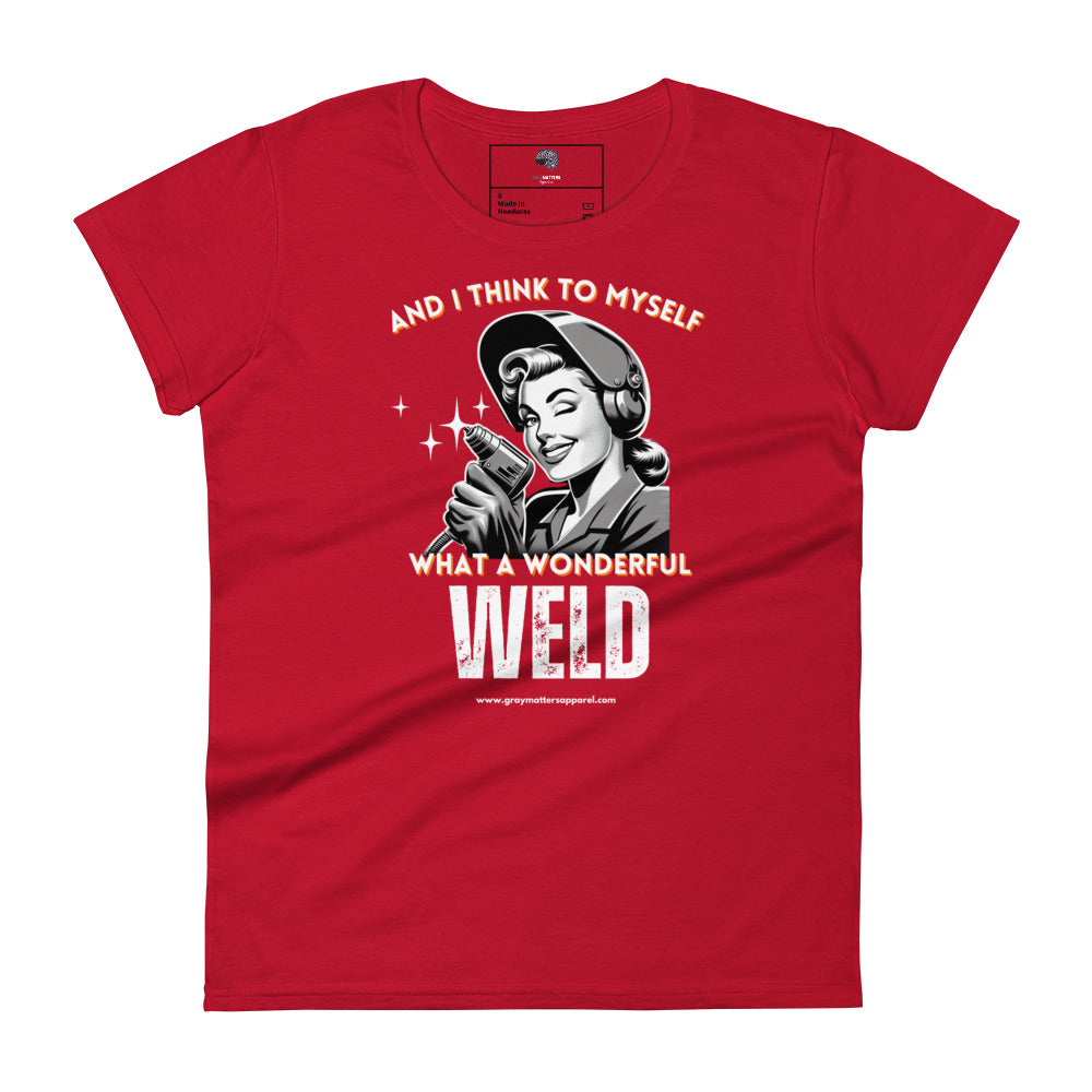 Women's Short Sleeve Fashion Fit T-Shirt