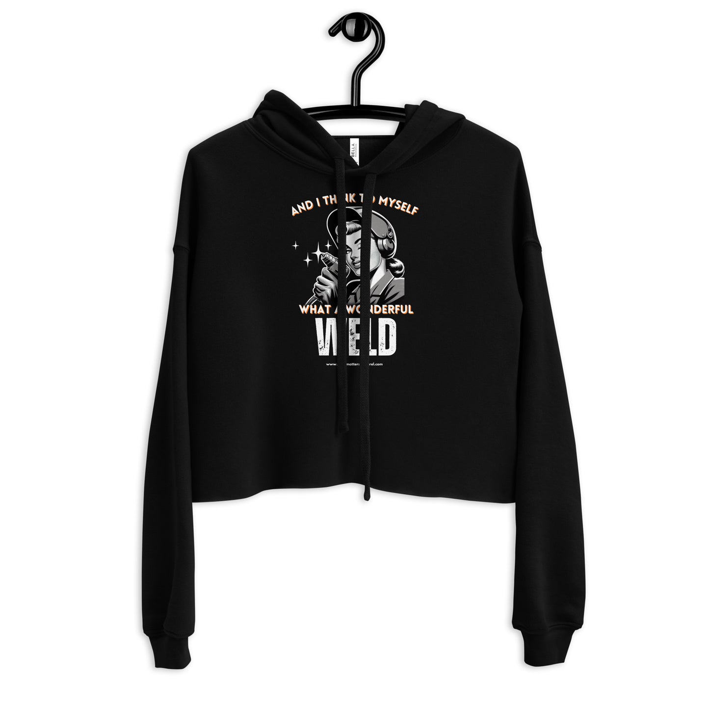 Women's Crop Hoodie